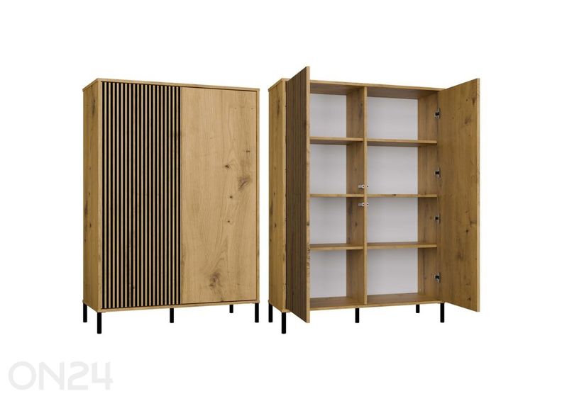 Vitriinkapp ilma klaasita Loire II suurendatud