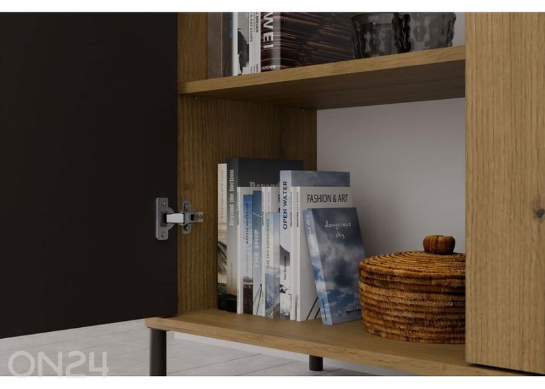 Vitriinkapp ilma klaasita Loire II suurendatud