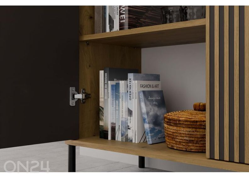 Vitriinkapp ilma klaasita Loire II suurendatud