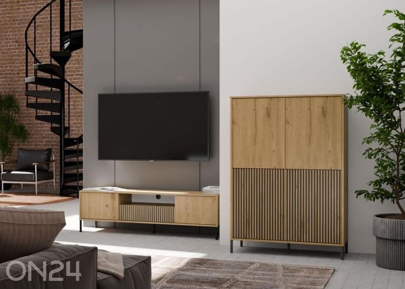 Vitriinkapp ilma klaasita Loire II suurendatud