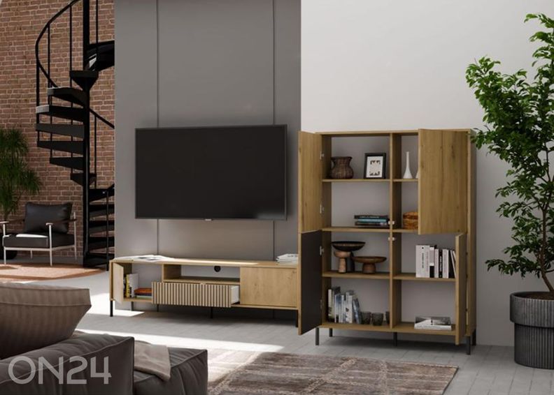 Vitriinkapp ilma klaasita Loire II suurendatud