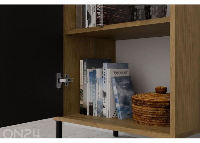 Vitriinkapp ilma klaasita Loire II suurendatud