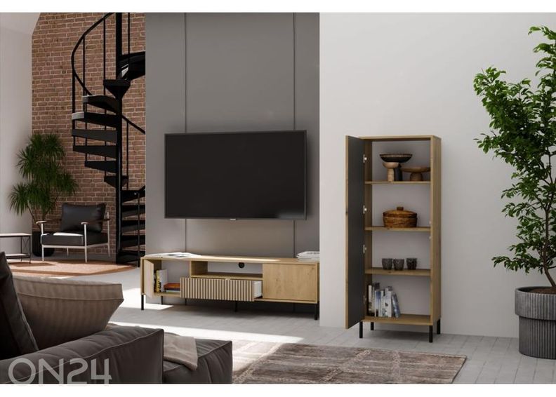 Vitriinkapp ilma klaasita Loire II suurendatud