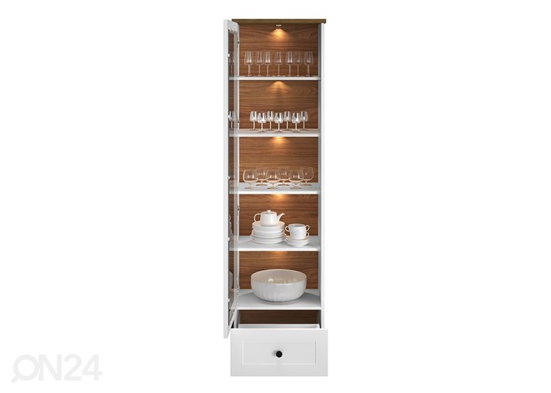 Vitriinkapp Lille 55 cm suurendatud