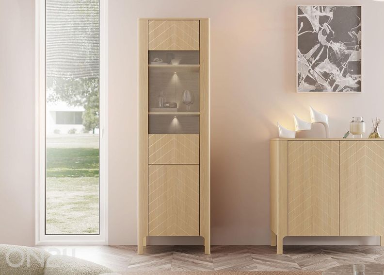 Vitriinkapp Malumi + LED suurendatud