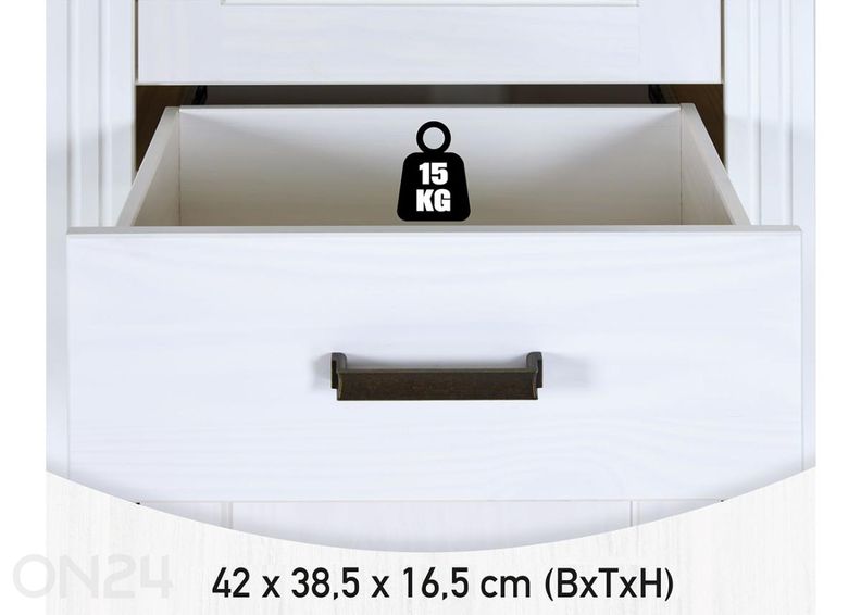 Vitriinkapp Maluno 68x193 cm suurendatud