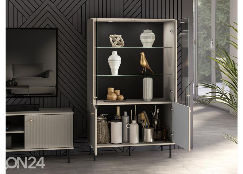 Vitriinkapp Melanie 92 cm suurendatud