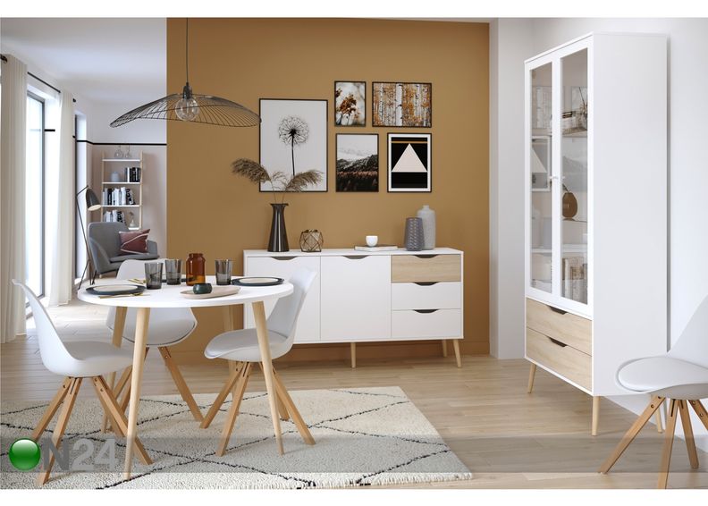 Vitriinkapp Norsk suurendatud