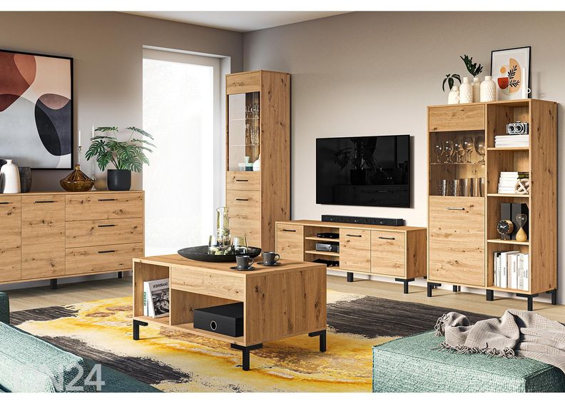 Vitriinkapp Porto 90 cm suurendatud