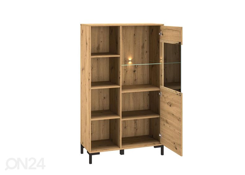 Vitriinkapp Porto 90 cm suurendatud