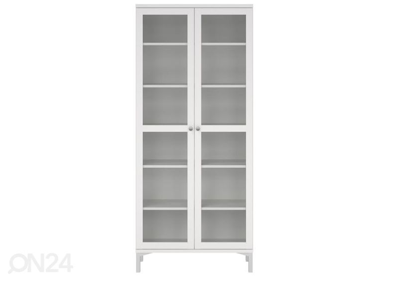 Vitriinkapp Roma 88 cm, valge suurendatud