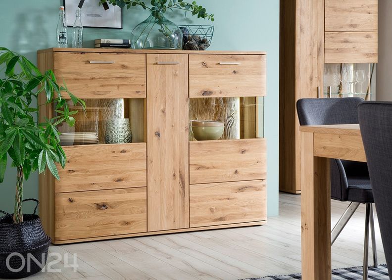 Vitriinkapp Santori suurendatud