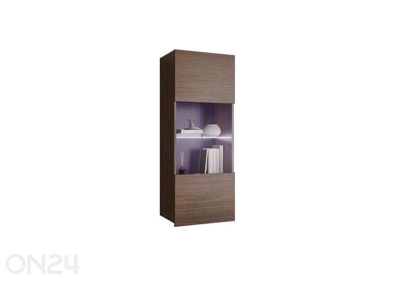 Vitriinkapp seinale Calabrini + LED suurendatud