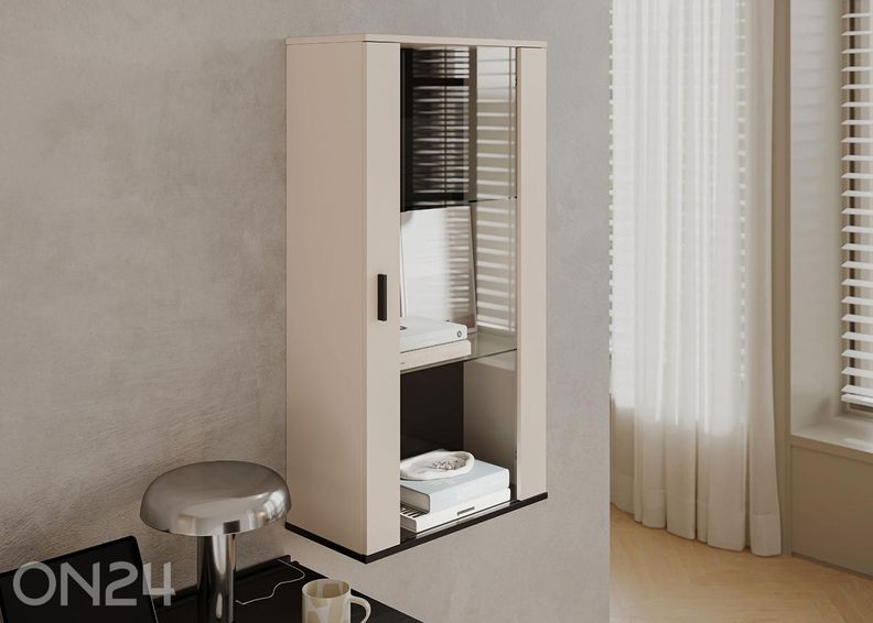 Vitriinkapp seinale Soho 60 cm suurendatud