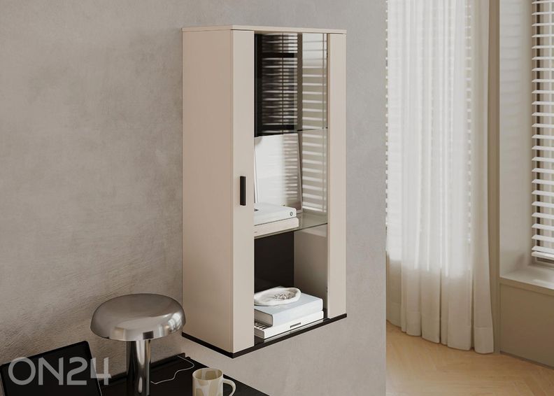 Vitriinkapp seinale Soho 60 cm + LED suurendatud