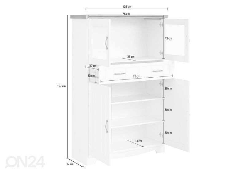 Vitriinkapp Trinidad suurendatud
