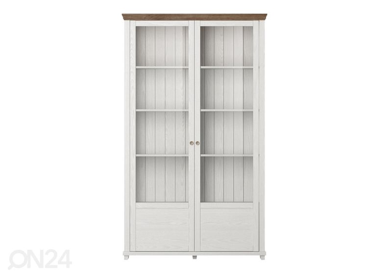 Vitriinkapp, valge suurendatud