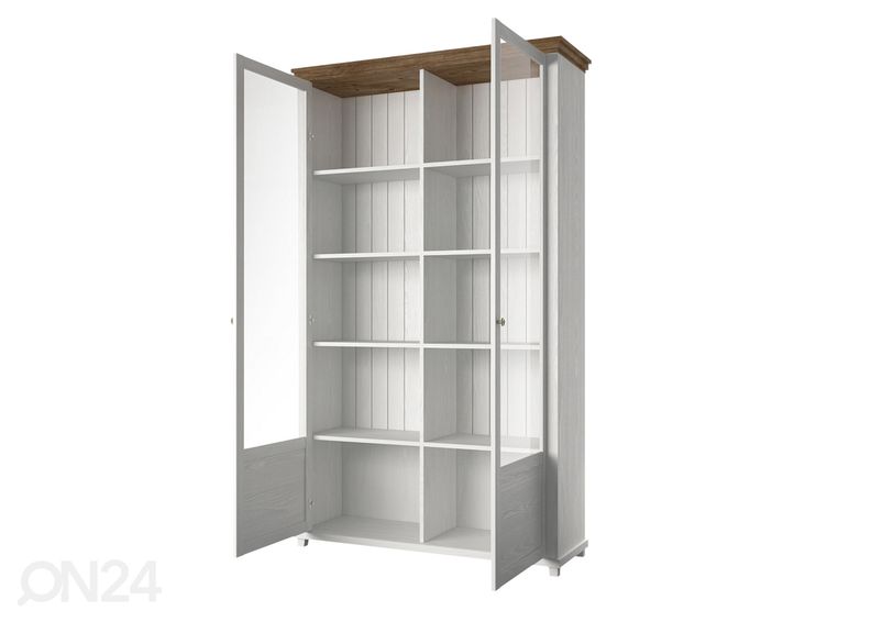 Vitriinkapp, valge suurendatud