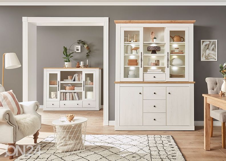 Vitriinkapp Westminster 160 cm suurendatud