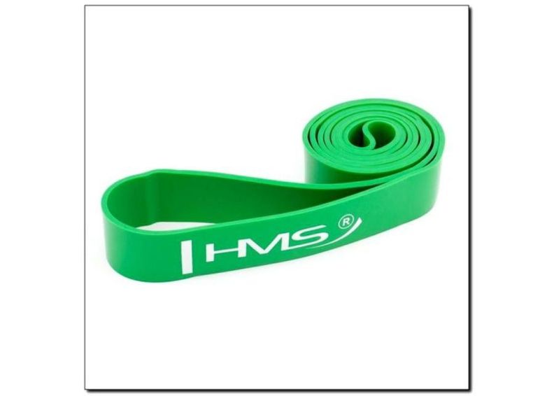 Võimlemiskumm HMS roheline GU05 45x4,5x2080 mm suurendatud