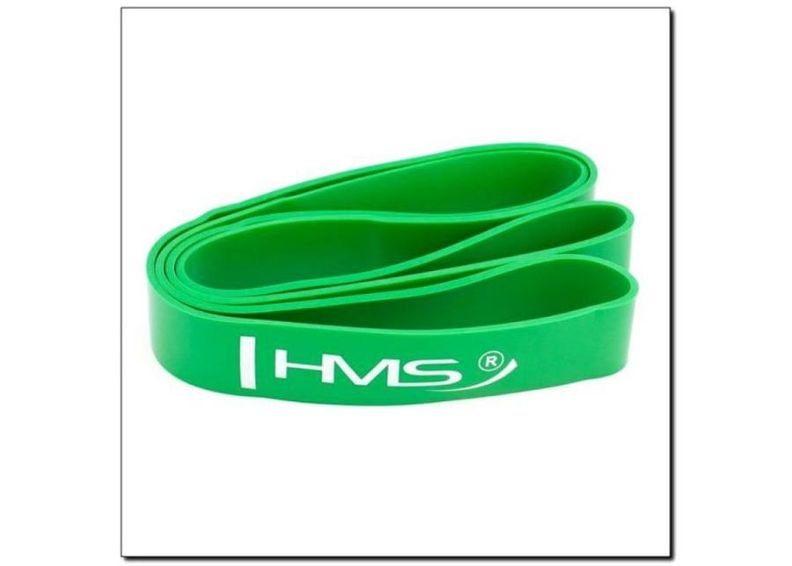 Võimlemiskumm HMS roheline GU05 45x4,5x2080 mm suurendatud