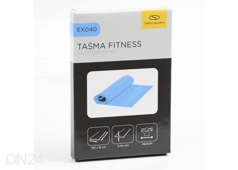 Võimlemiskumm SMJ Sport EX040 150x15x0,4 cm keskmine suurendatud