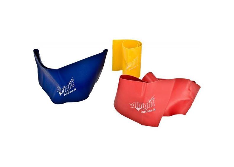 Võimlemiskummide komplekt Allright X-Band 7,6cm 3 tükki FIAXB76 suurendatud