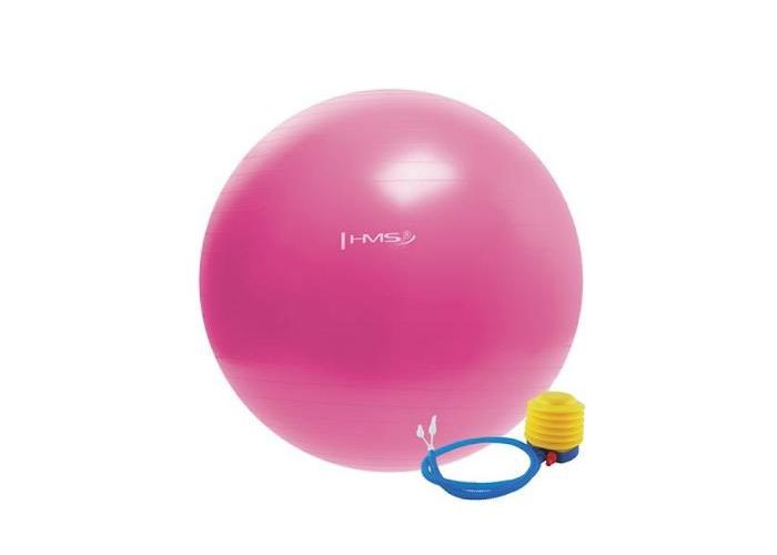 Võimlemispall YB01 55 cm Roosa suurendatud