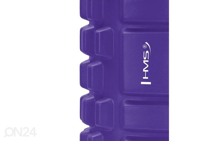 Võimlemisrull/massaažirull HMS lilla 33cm suurendatud