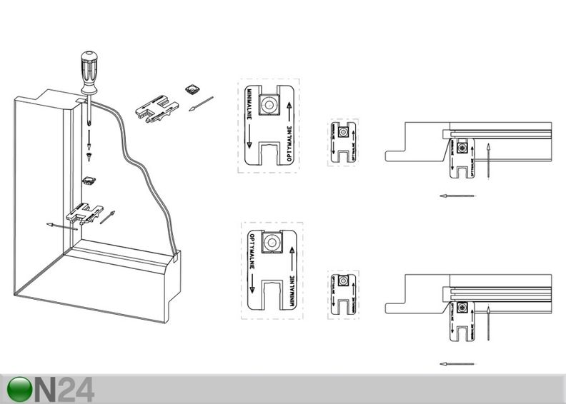 Voldikkardin 60-70x130 cm suurendatud