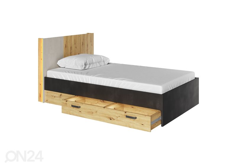 Voodi 120x200 cm suurendatud