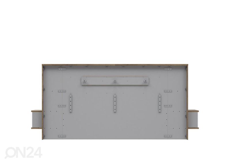 Voodi 160x200 cm + 2 öökappi suurendatud