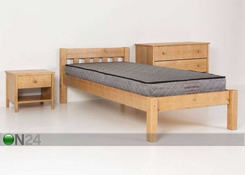 Voodi 90x200 cm suurendatud