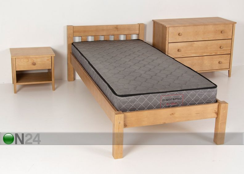 Voodi 90x200 cm suurendatud
