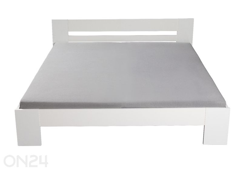 Voodi Annik 180x200 cm, valge suurendatud