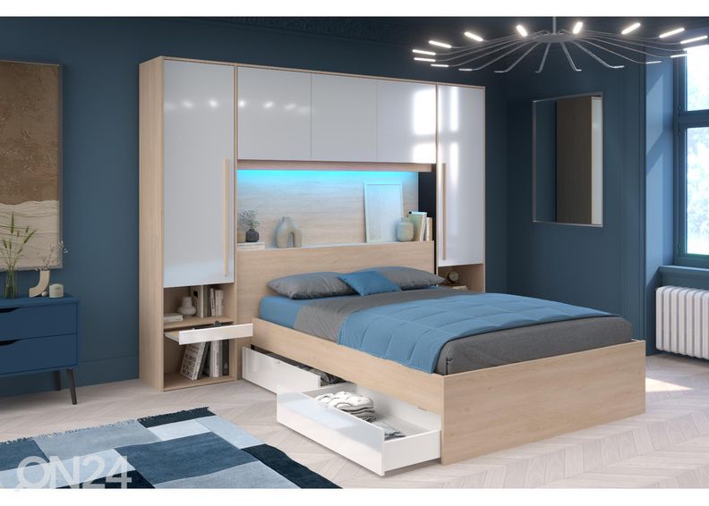 Voodi Bridge 160x200 cm suurendatud