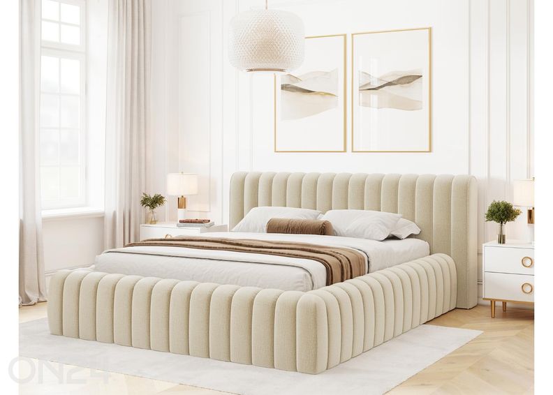 Voodi Carilla 160x200 cm suurendatud
