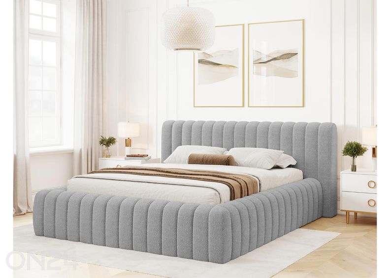 Voodi Carilla 160x200 cm suurendatud