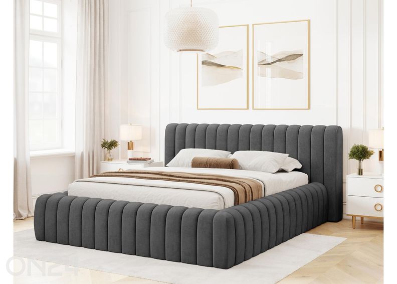Voodi Carilla 160x200 cm suurendatud