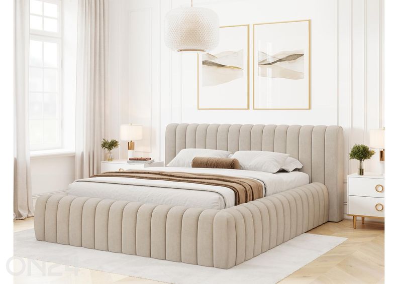 Voodi Carilla 160x200 cm suurendatud