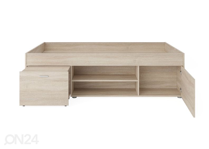 Voodi Carlo 90x200 cm suurendatud