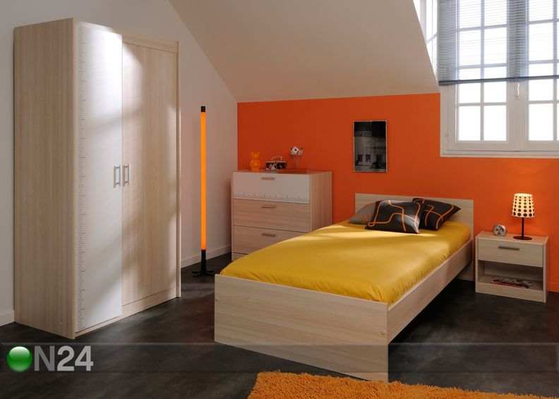 Voodi Charly 90x200 cm suurendatud