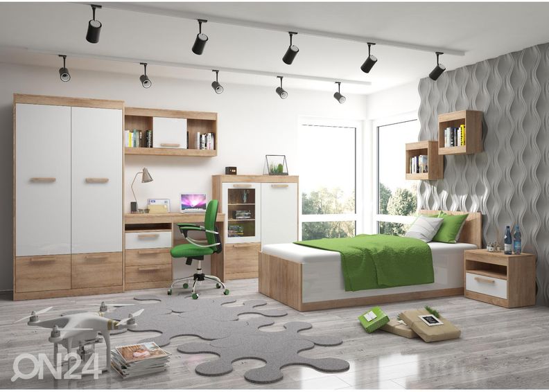 Voodi Cobhy 90x200 cm suurendatud