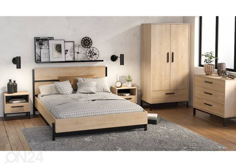 Voodi Craft 160x200 cm suurendatud