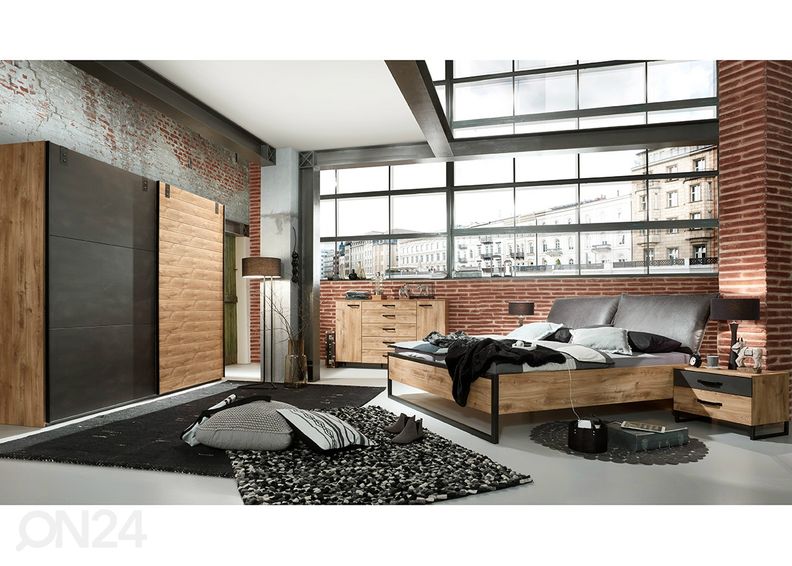 Voodi Detroit 180x200 cm suurendatud