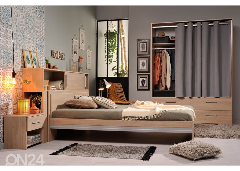 Voodi Ekko 160x200 cm suurendatud