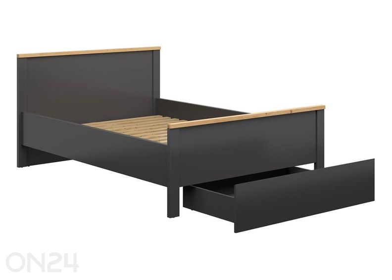 Voodi Hesen 140x200 cm suurendatud