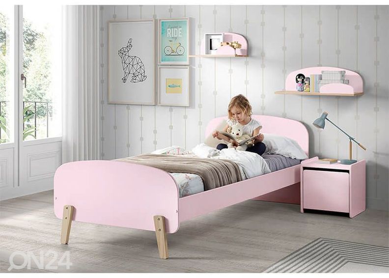 Voodi Kiddy 90x200 cm suurendatud