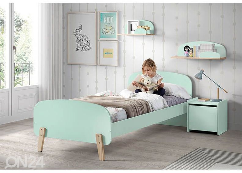 Voodi Kiddy 90x200 cm suurendatud