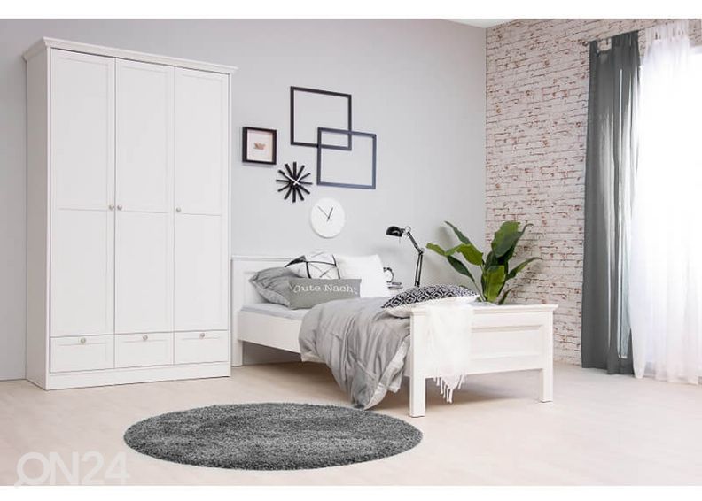 Voodi Landwood 90x200 cm suurendatud